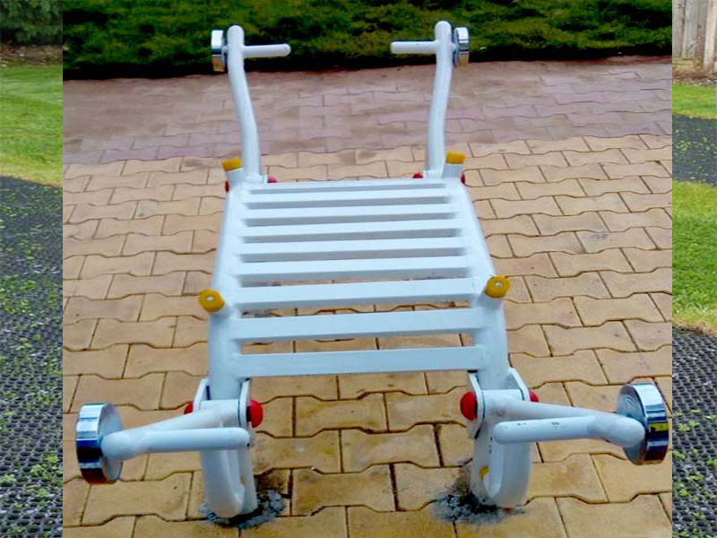 Bench With Fixed Dumbbles